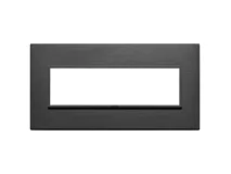 VIMAR Vimar 21657.18 Placca 7M nero totale