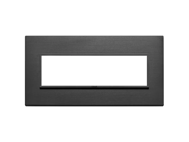 VIMAR Vimar 21657.18 Placca 7M nero totale