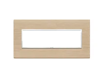 VIMAR Vimar 21657.32 Placca 7M rovere sbiancato