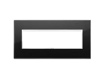 VIMAR Vimar 21657.76 Placca 7M nero diamante