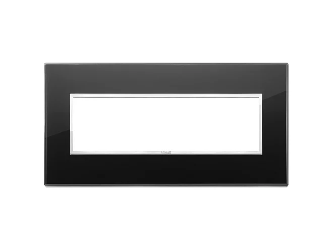 VIMAR Vimar 21657.76 Placca 7M nero diamante