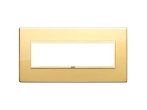 VIMAR Vimar 21657.G09 Placca 7M oro totale lucido