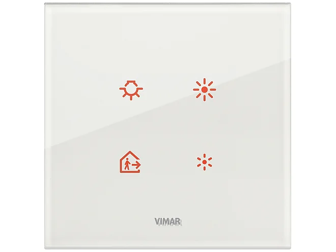 VIMAR Vimar 21662.70 Placca 2M bianco diamante