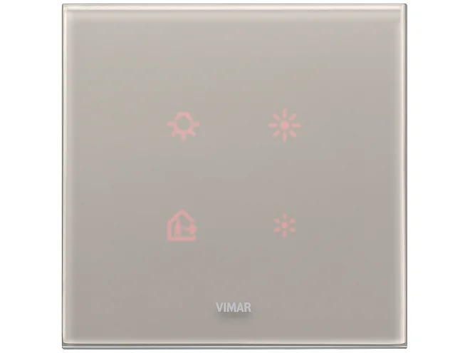 VIMAR Vimar 21662.73 Placca 2M grigio perla