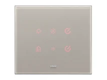 VIMAR Vimar 21663.73 Placca 3M grigio perla