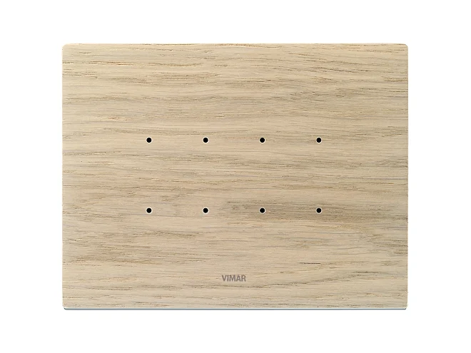 VIMAR Vimar 21664.32 Placca 4M rovere sbiancato
