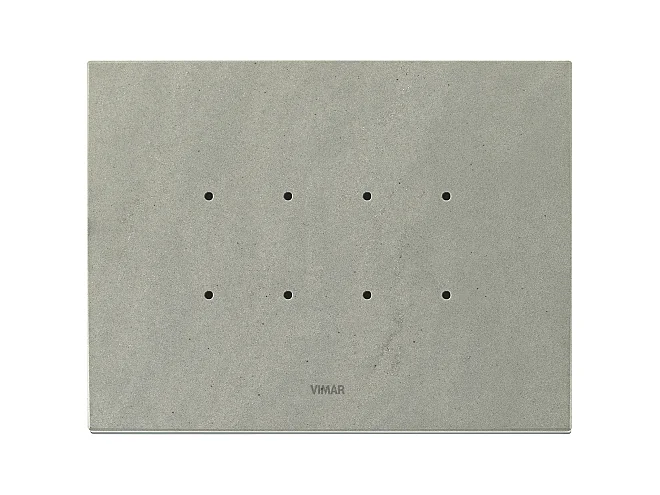 VIMAR Vimar 21664.53 Placca 4M quarzite grigia