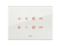VIMAR Vimar 21664.70 Placca 4M bianco diamante