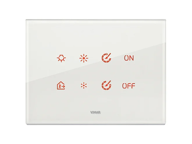 VIMAR Vimar 21664.70 Placca 4M bianco diamante