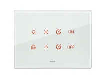 VIMAR Vimar 21664.71 Placca 4M acqua