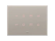 VIMAR Vimar 21664.73 Placca 4M grigio perla