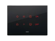 VIMAR Vimar 21664.76 Placca 4M nero diamante