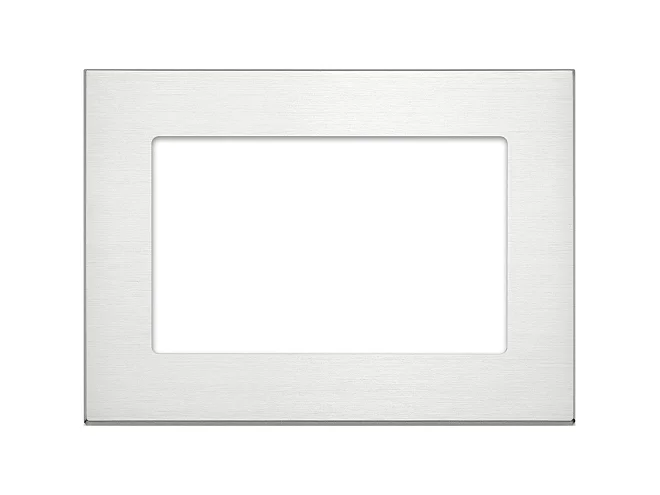 VIMAR Vimar 21665.11 Placca 10in alluminio