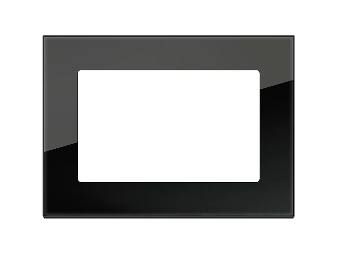 VIMAR Vimar 21665.76 Placca 10in nero diamante