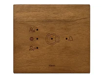 VIMAR Vimar 21666.31 Placca 3M transponder noce italiano