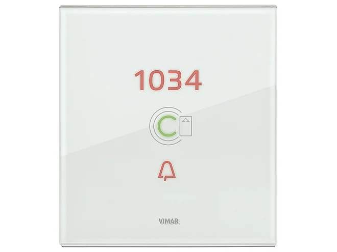 VIMAR Vimar 21666.71.01 Placca 3M transponder NR acqua
