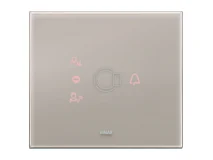 VIMAR Vimar 21666.73 Placca 3M transponder grigio perla