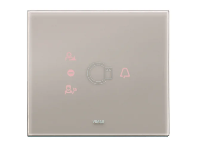 VIMAR Vimar 21666.73 Placca 3M transponder grigio perla
