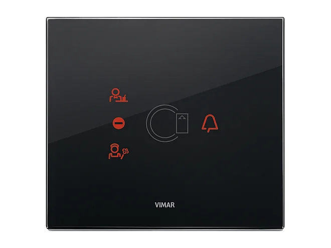 VIMAR Vimar 21666.76 Placca 3M transponder nero diamante