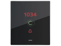 VIMAR Vimar 21666.76.01 Placca 3M transponder NR nero diamante
