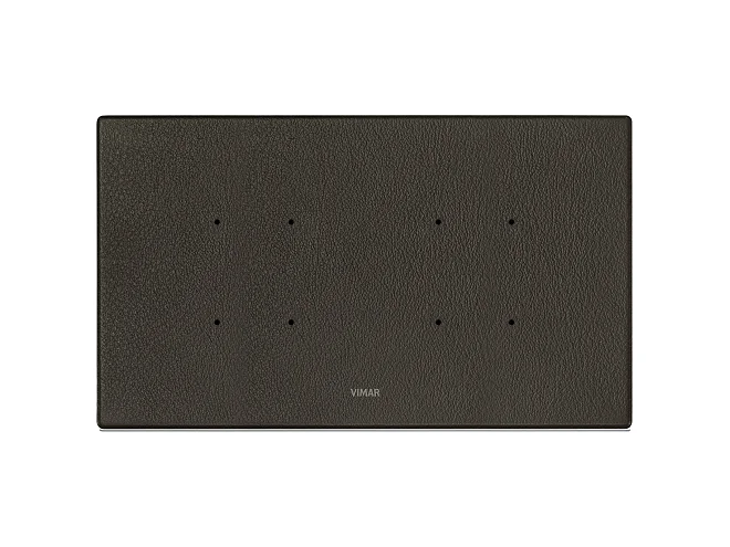 VIMAR Vimar 21667.22 Placca 5MBS (2+blank+2) tabacco