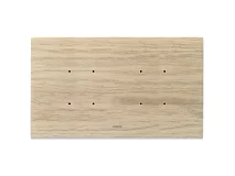 VIMAR Vimar 21667.32 Placca 5MBS (2+blank+2) rovere sbiancato