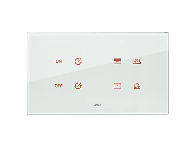 VIMAR Vimar 21667.71 Placca 5MBS (2+blank+2) acqua
