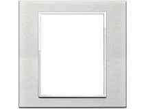 VIMAR Vimar 21668.02 Placca 8M grigio Next