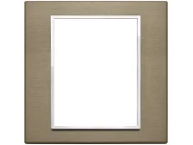 VIMAR Vimar 21668.05 Placca 8M bronzo scuro