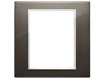 VIMAR Vimar 21668.06 Placca 8M nero zaffiro