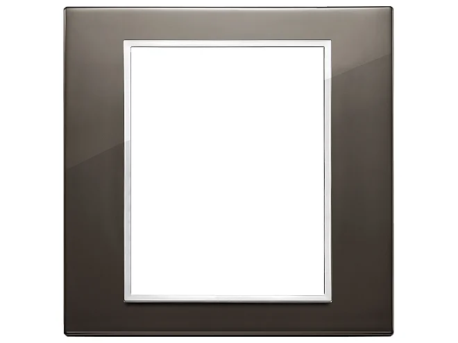 VIMAR Vimar 21668.06 Placca 8M nero zaffiro