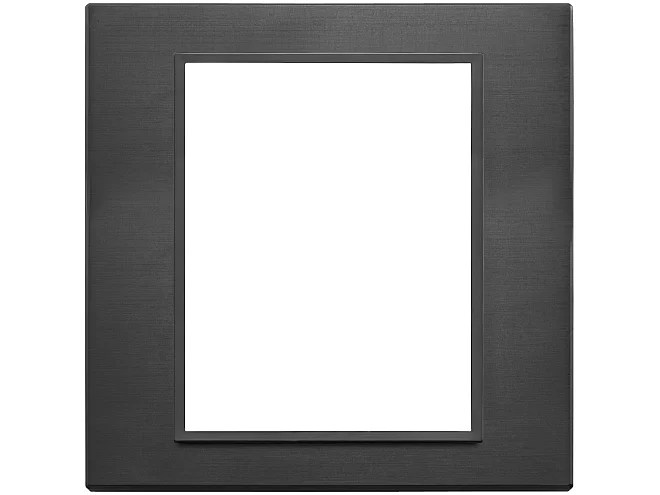 VIMAR Vimar 21668.18 Placca 8M nero totale
