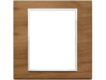 VIMAR Vimar 21668.31 Placca 8M noce italiano