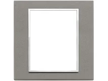 VIMAR Vimar 21668.53 Placca 8M quarzite grigia