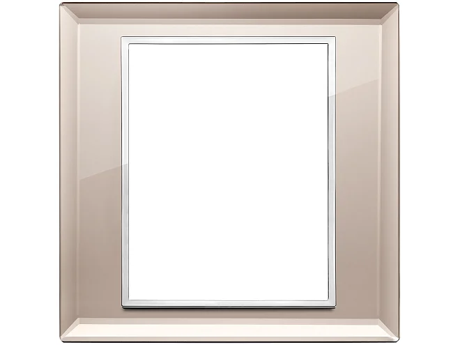 VIMAR Vimar 21668.75 Placca 8M specchio bronzato