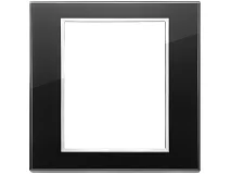 VIMAR Vimar 21668.76 Placca 8M nero diamante