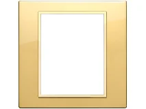 VIMAR Vimar 21668.G09 Placca 8M oro totale lucido