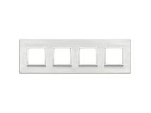VIMAR Vimar 21669.02 Placca 8M (2+2+2+2) int71 grigio Next