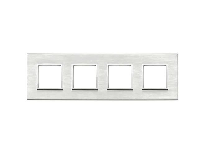 VIMAR Vimar 21669.02 Placca 8M (2+2+2+2) int71 grigio Next