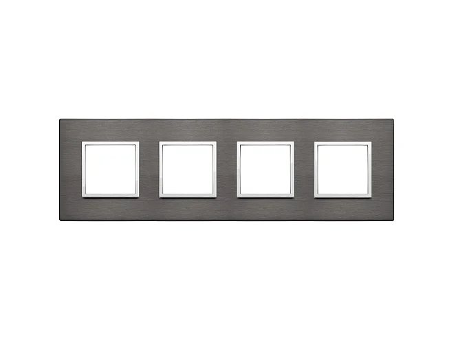VIMAR Vimar 21669.03 Placca 8M (2+2+2+2) int71 grigio lava