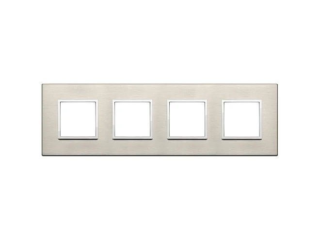 VIMAR Vimar 21669.04 Placca 8M (2+2+2+2) int71 bronzo chiaro