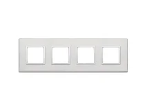 VIMAR Vimar 21669.07.01 Placca 8M (2+2+2+2) int71 argento