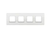 VIMAR Vimar 21669.70 Placca 8M (2+2+2+2)int71 bianco diamante