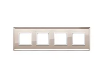 VIMAR Vimar 21669.75 Placca 8M (2+2+2+2) int71 specchio bronz