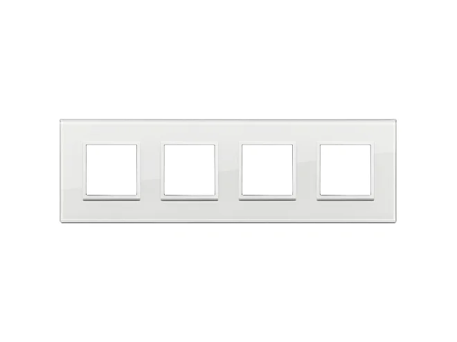 VIMAR Vimar 21669.87 Placca 8M (2+2+2+2)int71 bianco tot diam