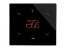 VIMAR Vimar 21814.S.76 Termostato KNX STAR 2M nero diamante