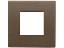 VIMAR Vimar 22642.12 Placca 2M bronzo scuro spazzolato