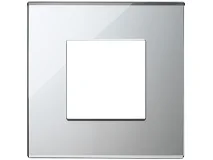 VIMAR Vimar 22642.75 Placca 2M argento ghiaccio