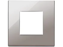 VIMAR Vimar 22642.83 Placca 2M cromo nero