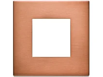 VIMAR Vimar 22642.86 Placca 2M rame spazzolato